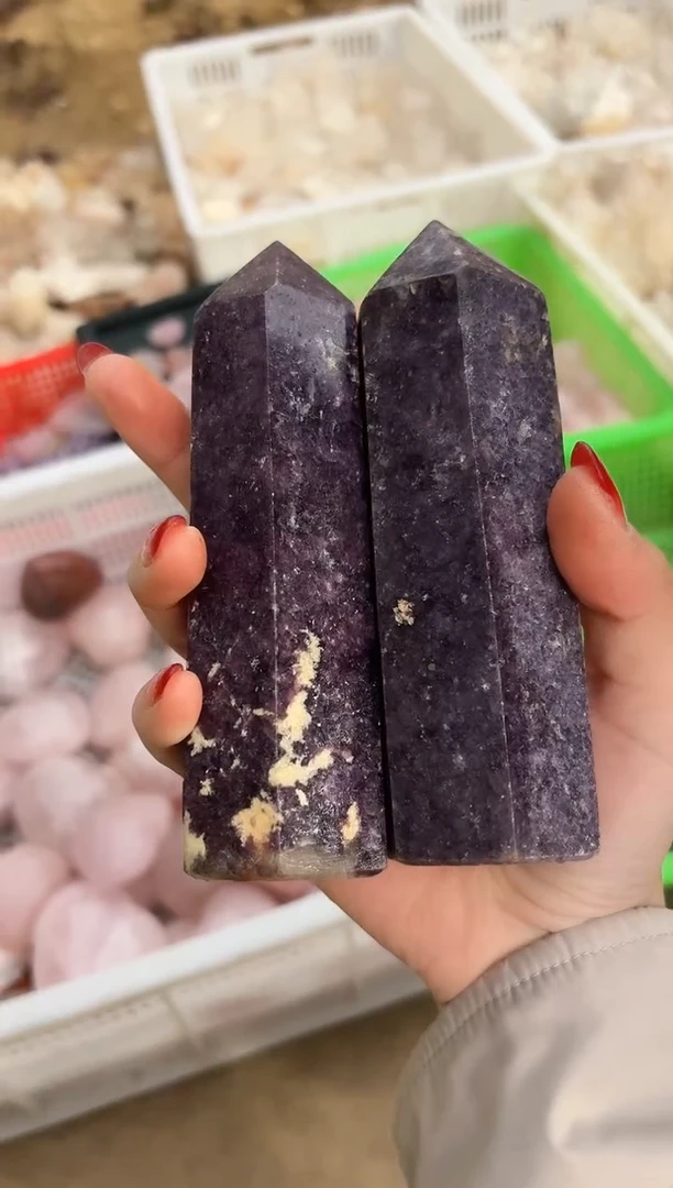 【闪购商品】水晶摆件未镶嵌柱子多样性发一个497