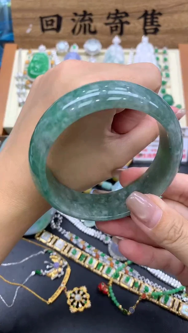 【闪购商品】翡翠手镯未镶嵌124-中国好珍宝