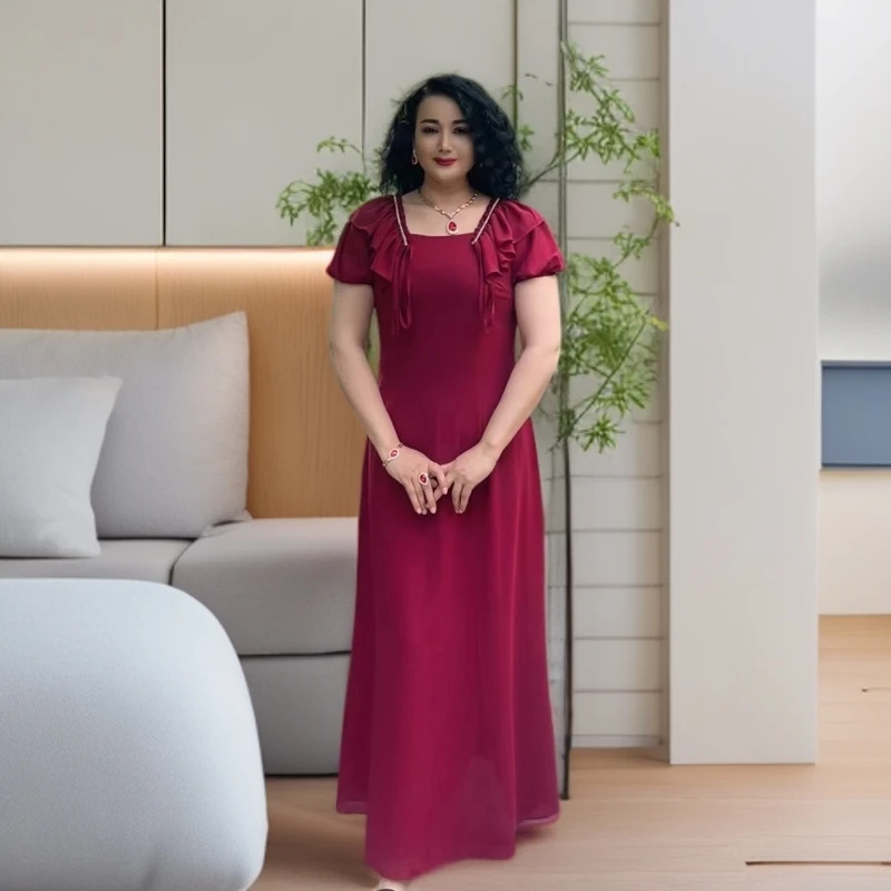 夏季新款连衣裙显瘦