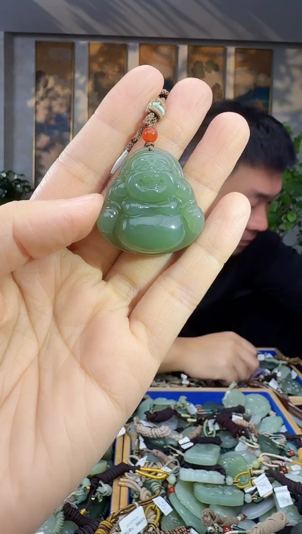 未镶嵌和田玉挂件拍一发一