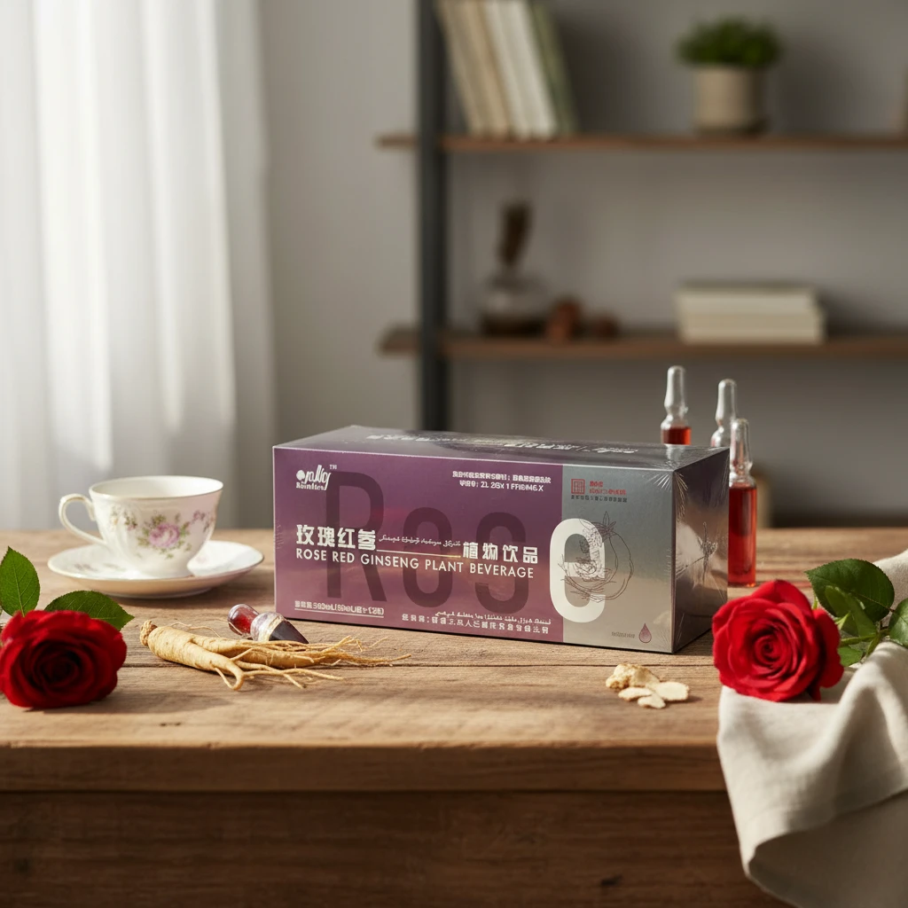 玫瑰红参植物饮料