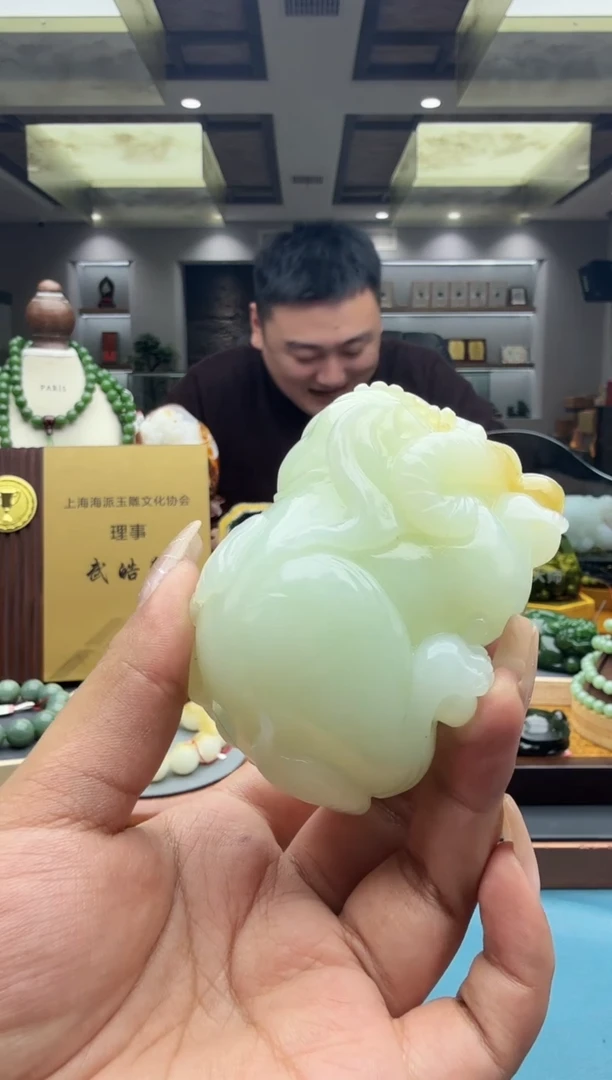 未镶嵌和田玉把件qmtb