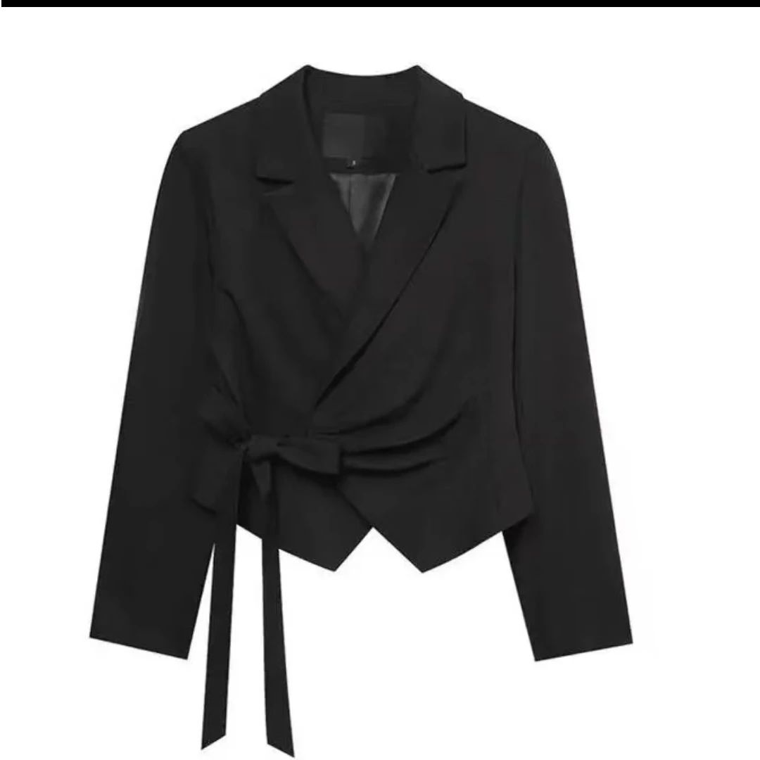 【纵美】225520款时尚百搭设计感高端质感超好西服外套