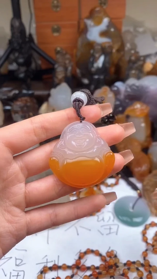 【闪购商品】玛瑙/玉髓颈饰未镶嵌AA