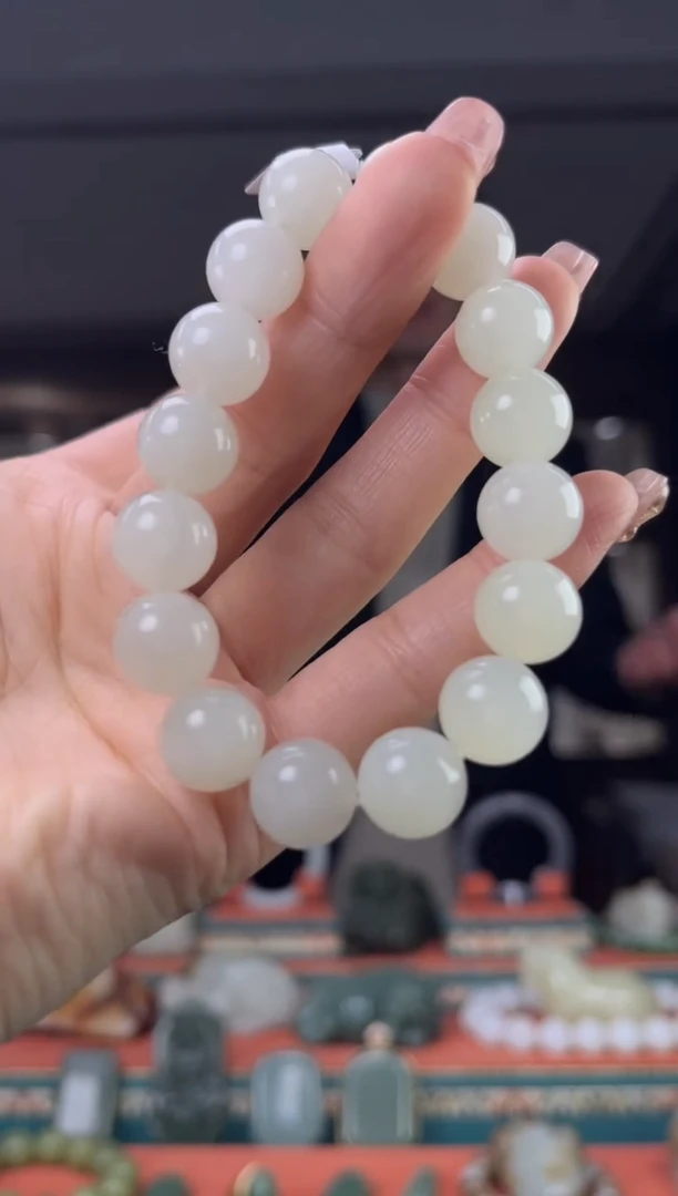 【闪购商品】和田玉颈饰未镶嵌佩佩12mm左右