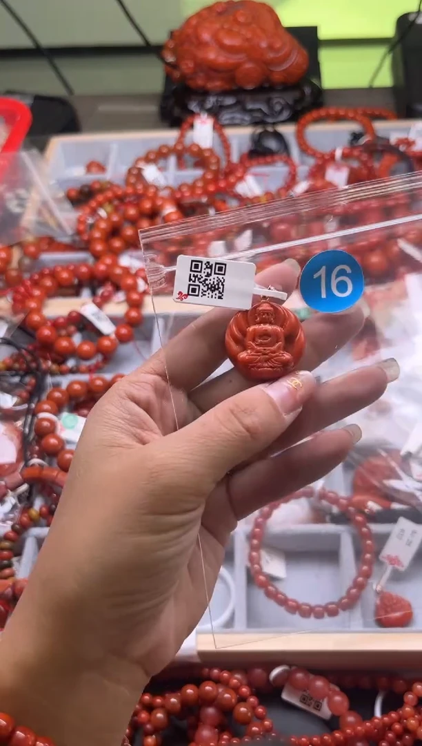 【闪购商品】南红玛瑙珠宝奇石银S925镶嵌16