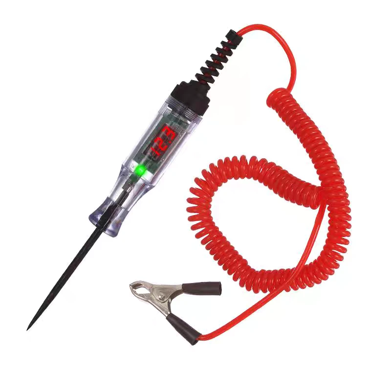 测量数字电笔，电瓶测量