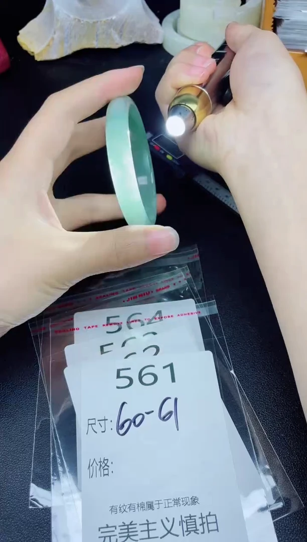 未镶嵌手镯翡翠561