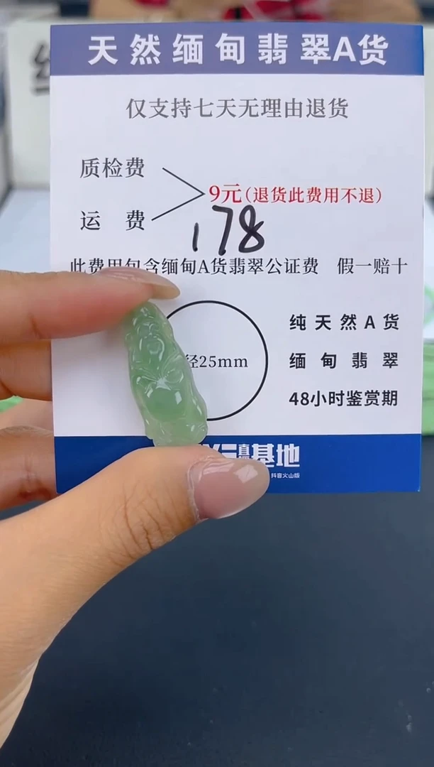 颈饰未镶嵌翡翠纯天然缅甸翡翠A货