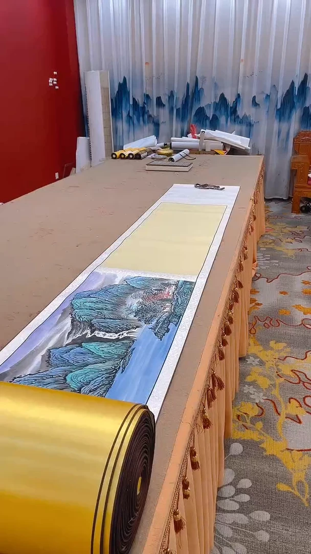 【闪购商品】书法马治富100米金卷