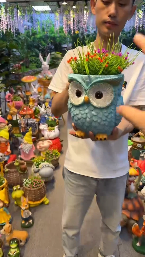 无花朵花园庭院摆件&00&