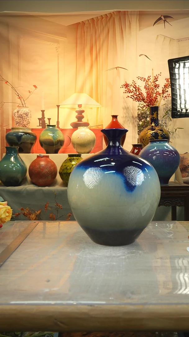 高度33口径8陶瓷花瓶