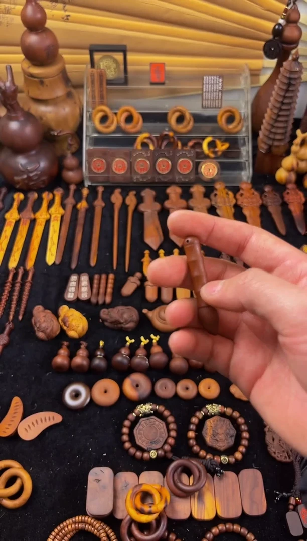 【闪购商品】木枣木小文昌笔吊坠