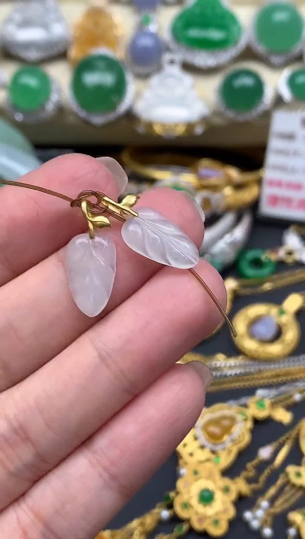 【闪购商品】翡翠颈饰18K金镶嵌59-中国好珍宝