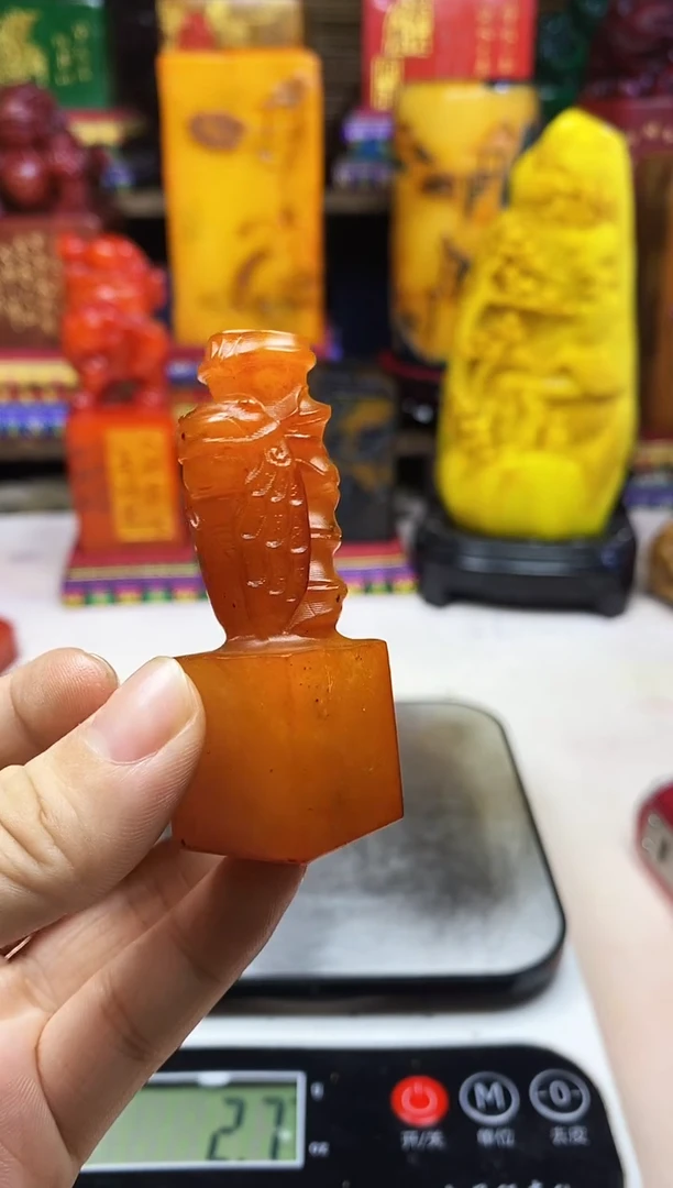寿山石印石纯天然篆刻石料