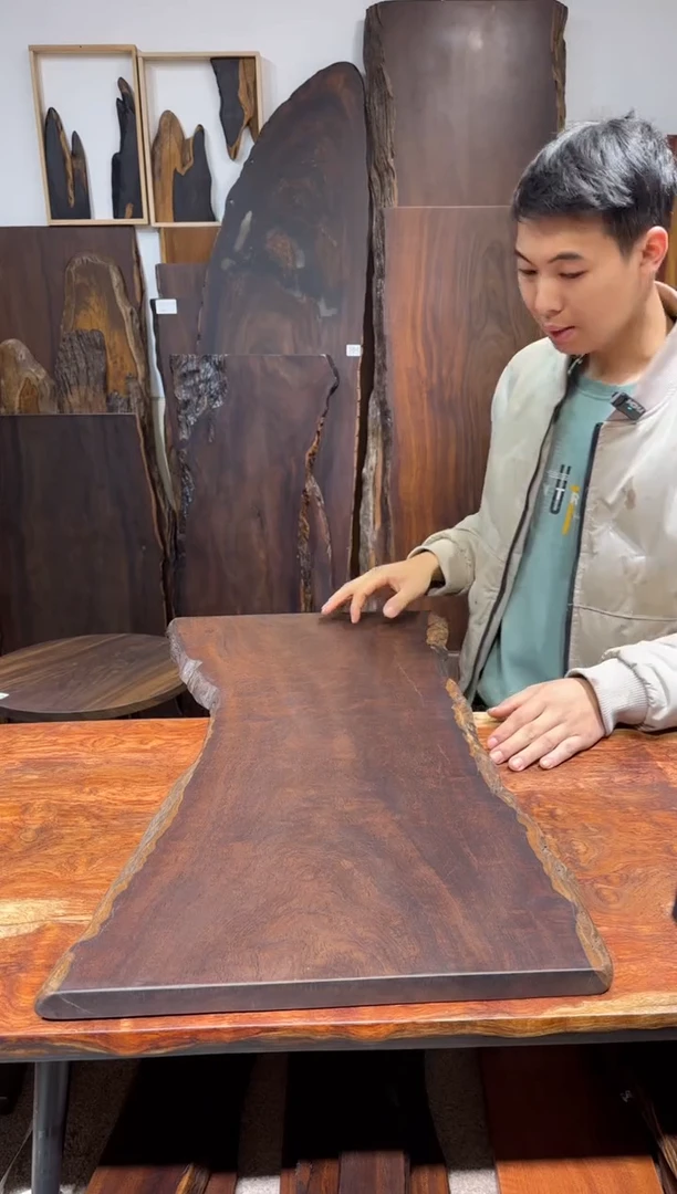 风车木（黑檀木）尺寸80*35*2.5编号316