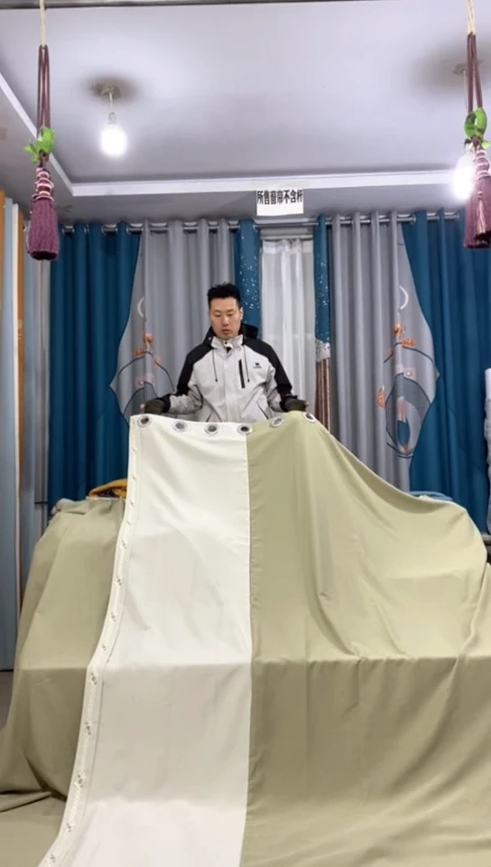布成品窗帘 47+275