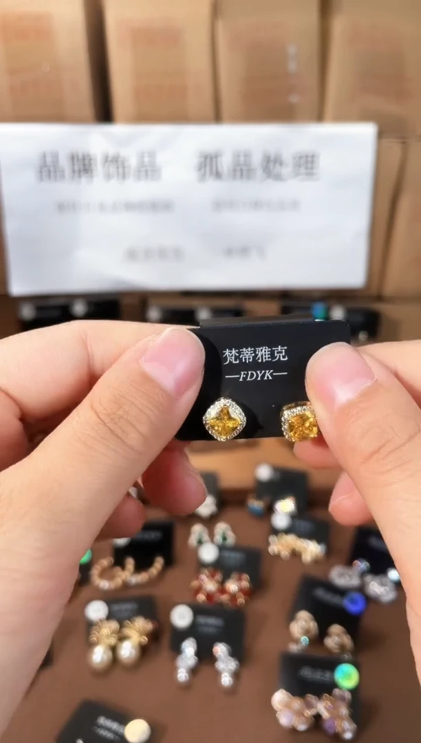 合金925银锆石梵382