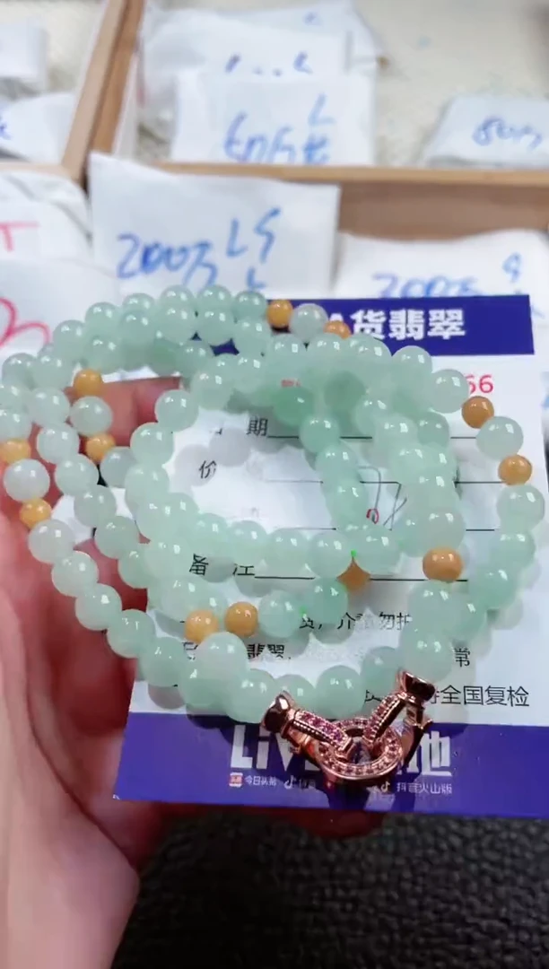 【闪购商品】翡翠颈饰未镶嵌00006266