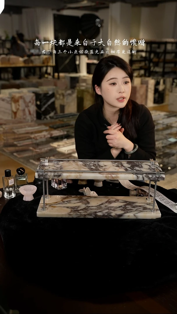 大理石030双层置物架