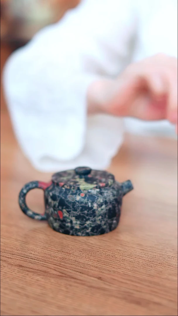 寻武记安山玉老炮壶