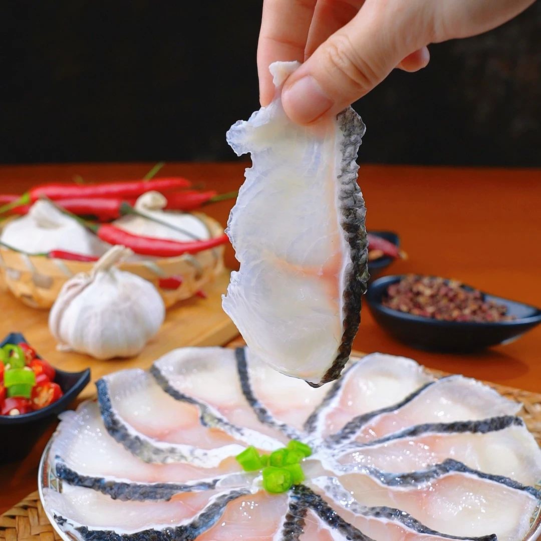 【顺丰发货】活黑鱼切片 免浆免处理黑鱼片 新鲜速冻 250g/盒*7盒