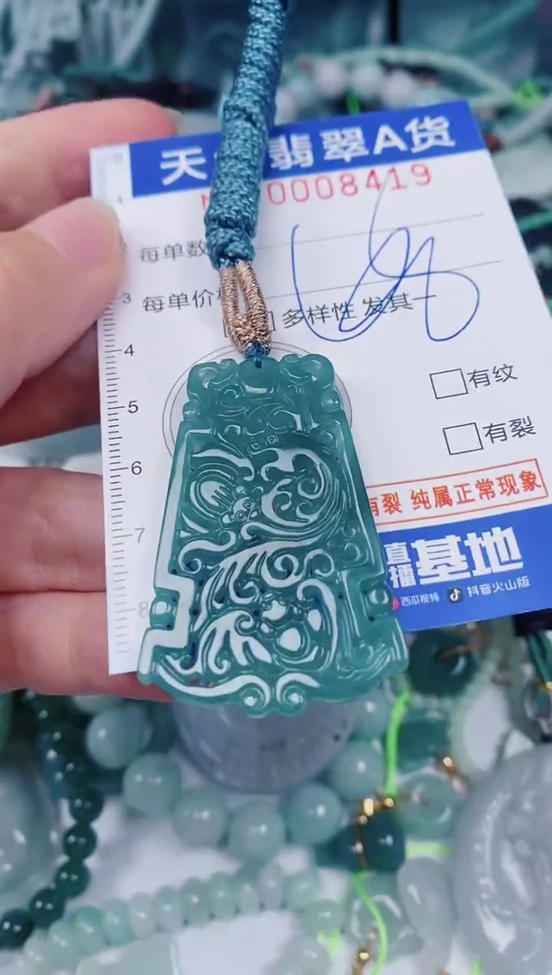 颈饰未镶嵌翡翠00008419