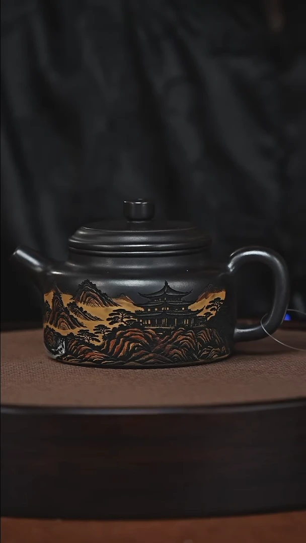 茶壶紫砂原矿紫砂壶