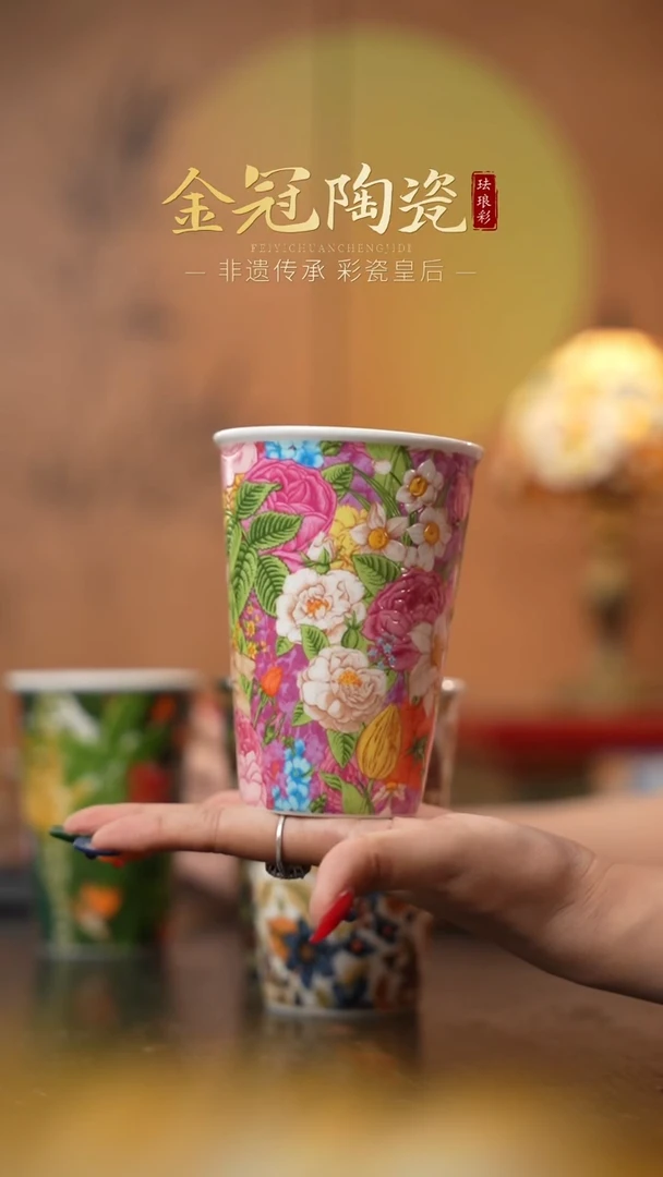 陶瓷粉雪絮语【可乐杯】 粉