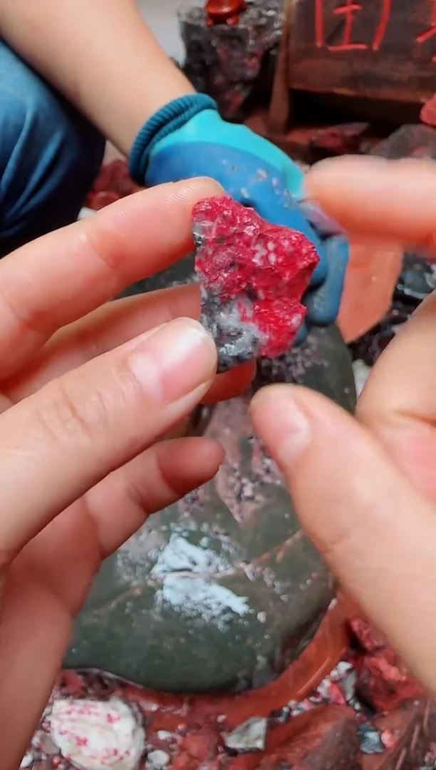 天然辰砂朱砂原矿石20