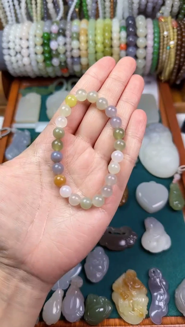 【闪购商品】和田玉无未镶嵌多宝手串