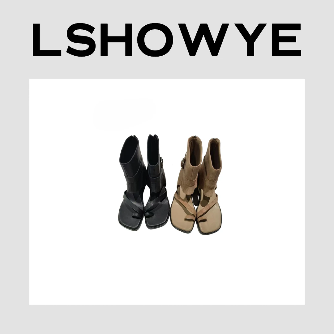 LSHOWYE｜法式复古凉靴 686-9A00