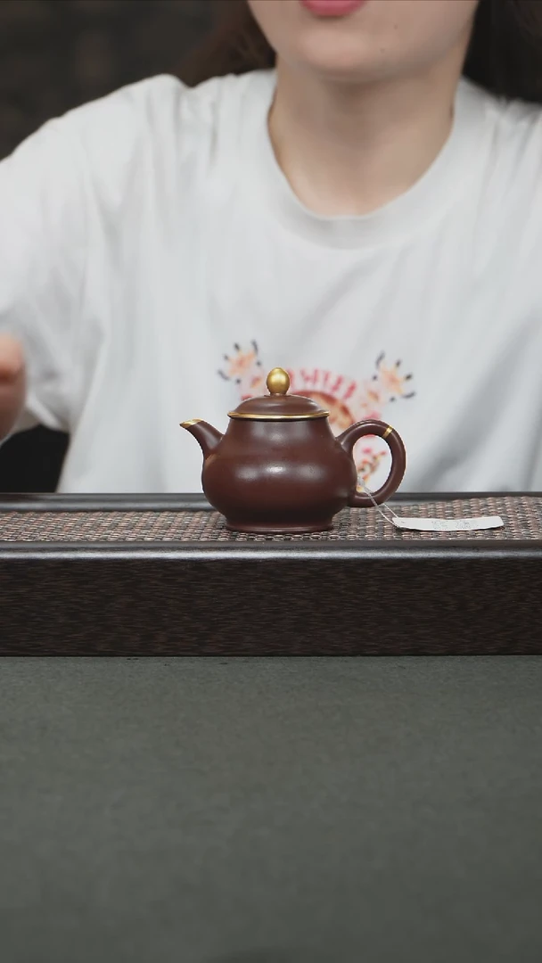茶壶紫砂宜兴紫砂100cc0831