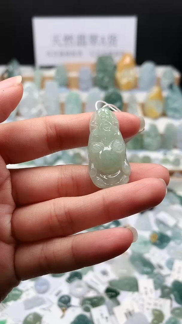 吊坠(不含链)未镶嵌翡翠20财神爷