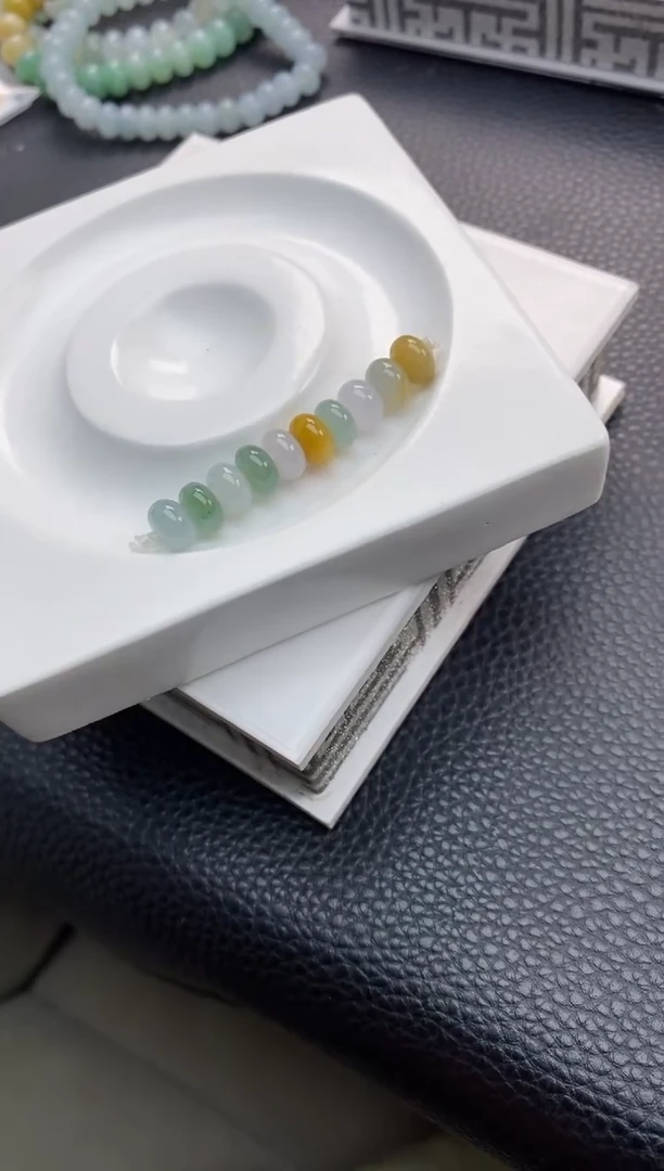 翡翠散珠38天然A货翡翠散珠