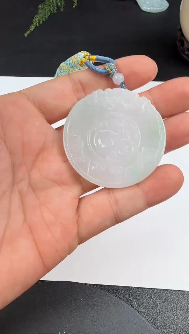 吊坠(不含链)未镶嵌翡翠翡翠饰品-119