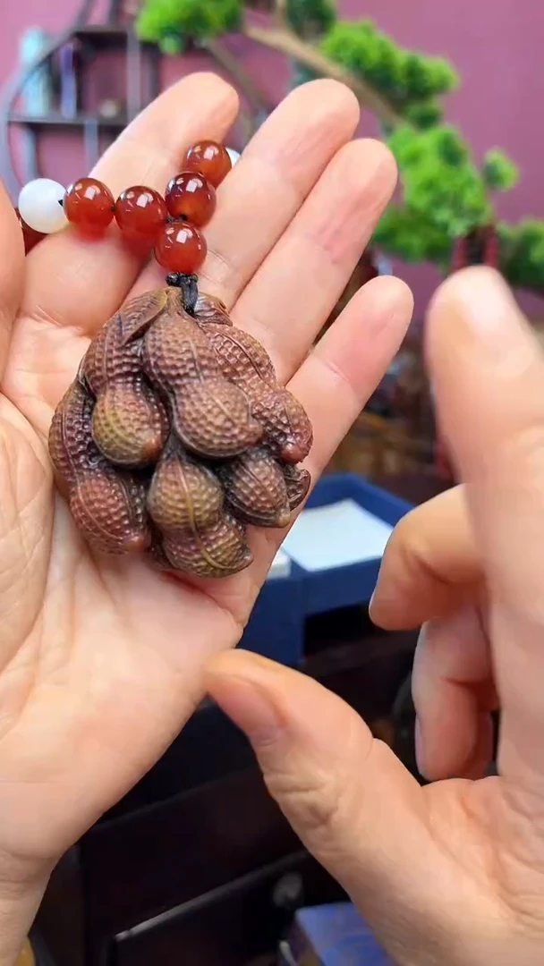 【闪购商品】木中之❤王妍妍批发编号128-寿山花生木盒