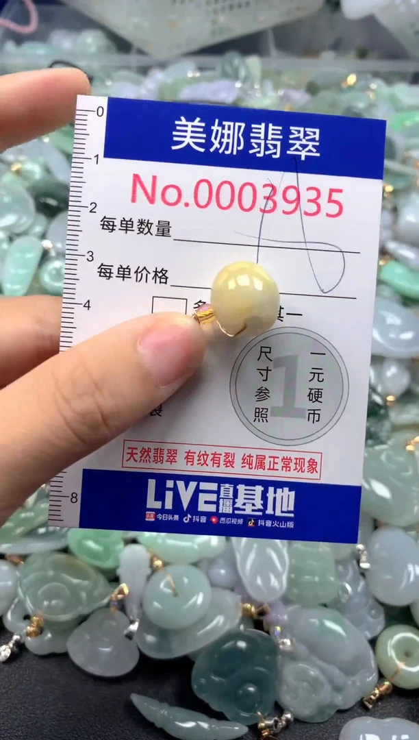 颈饰未镶嵌翡翠3935