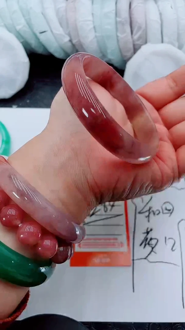 【闪购商品】石英质玉手镯未镶嵌P134-62-63