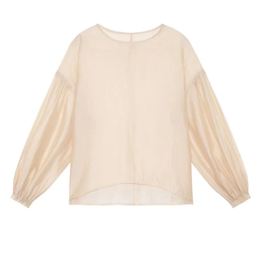 Basic House/百家好TS复合链24年时尚针织毛衣针织衫外套上衣