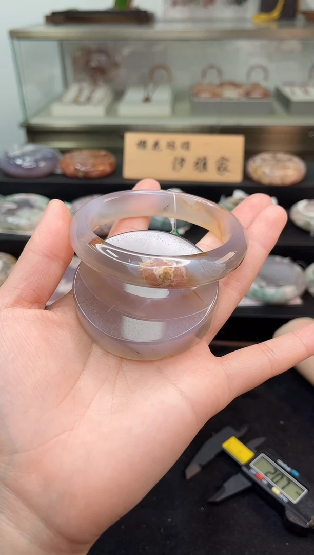 未镶嵌手镯石英质玉62圈口（赠品镯心）34327559