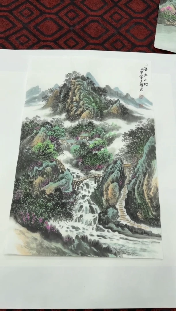 【闪购商品】国画国画绘画花鸟山水