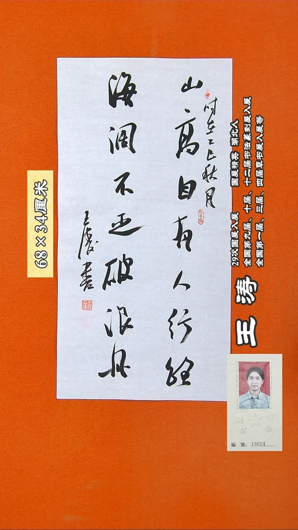 书法96RD王涛书法作品