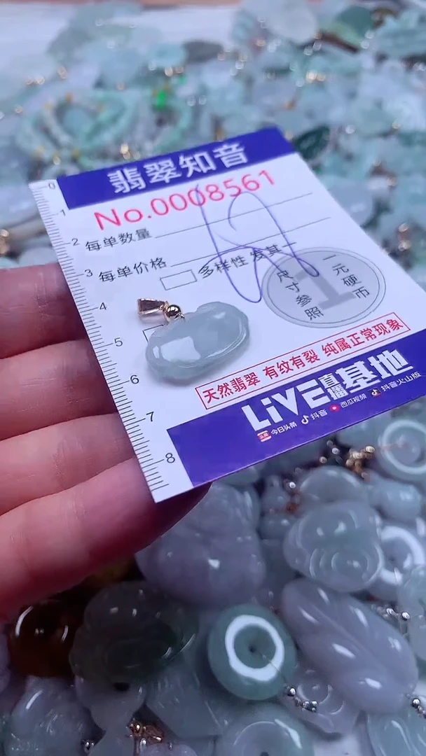 颈饰未镶嵌翡翠8561