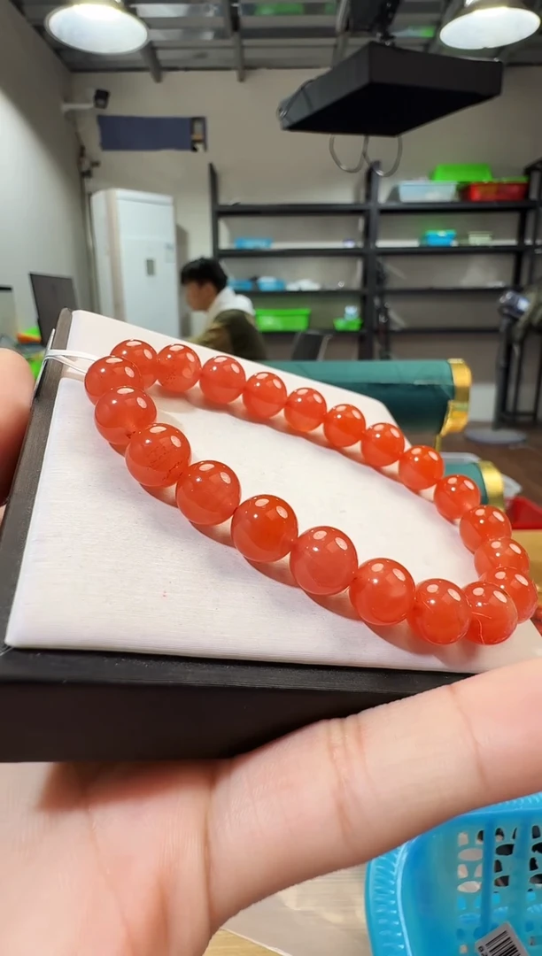 未镶嵌手链南红玛瑙晶0209 约10mm 多样性发一件