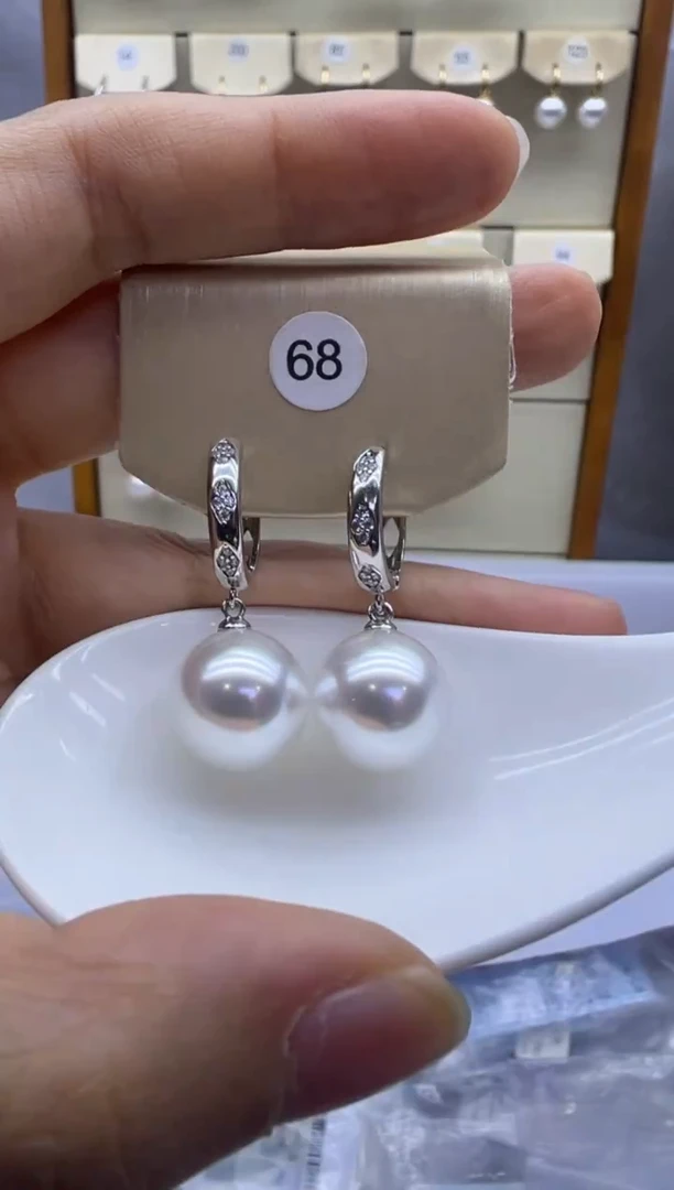 未镶嵌耳饰淡水珍珠68