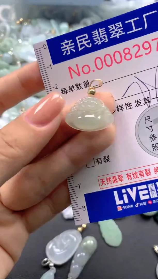 颈饰未镶嵌翡翠8297