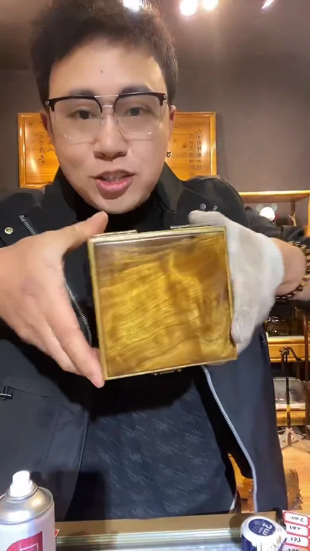 金丝楠木制品方盒110