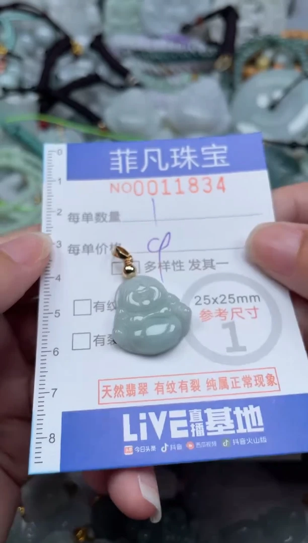 颈饰未镶嵌翡翠11834