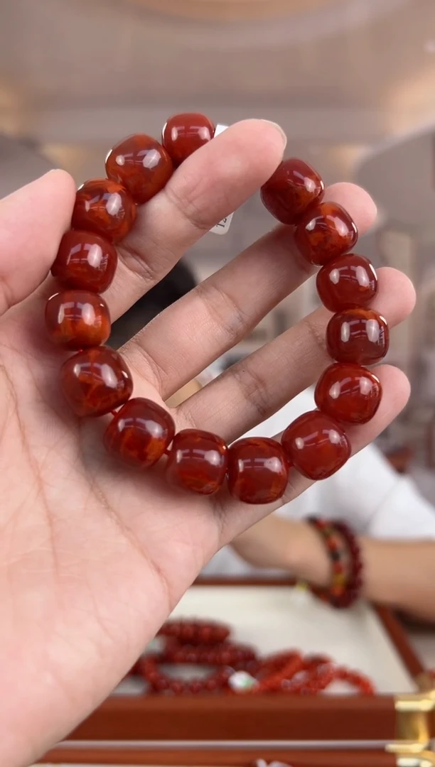 未镶嵌单圈南红玛瑙@t07917@14MM